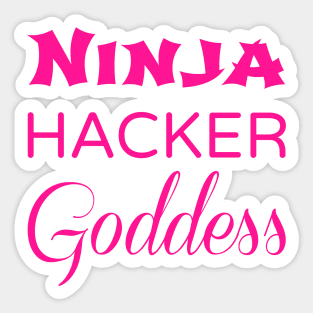 Hacker Sticker